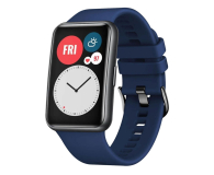 FIXED Silicone Strap do Huawei Watch FIT blue - 1341079 - zdjęcie 3